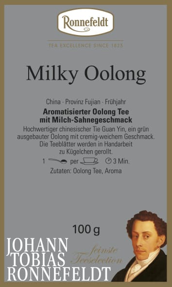 Milky Oolong flavoured green oolong tea 100g