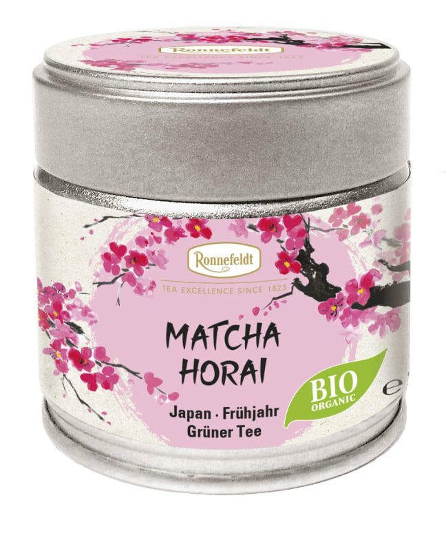 Matcha Horai Bio grünes Teepulver aus Japan 30g