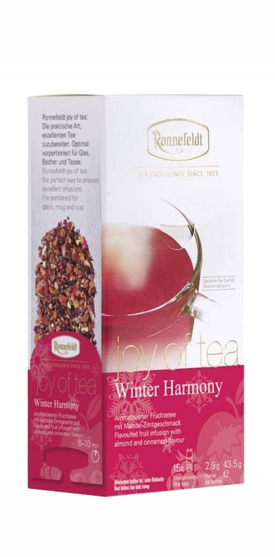 Joy of Tea Winter Harmony aromat. Früchtetee 15 Teebeutel (Caddy) 43,5