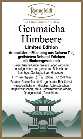 Genmaicha tea blend green tea and rice from Japan 50g
