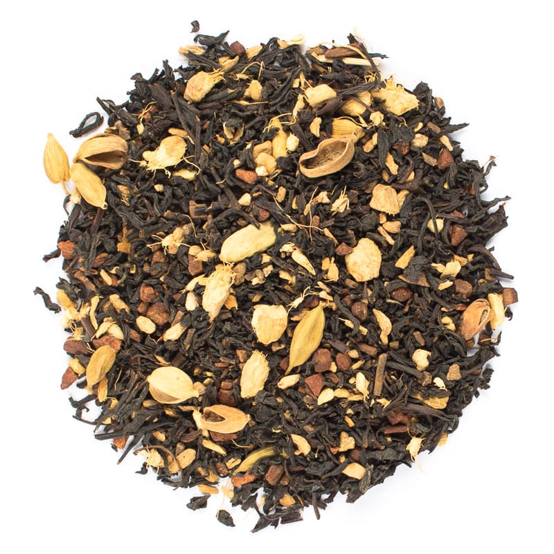 Vanille Chai aromatisierter schwarzer Tee mit Gewürzen 100g