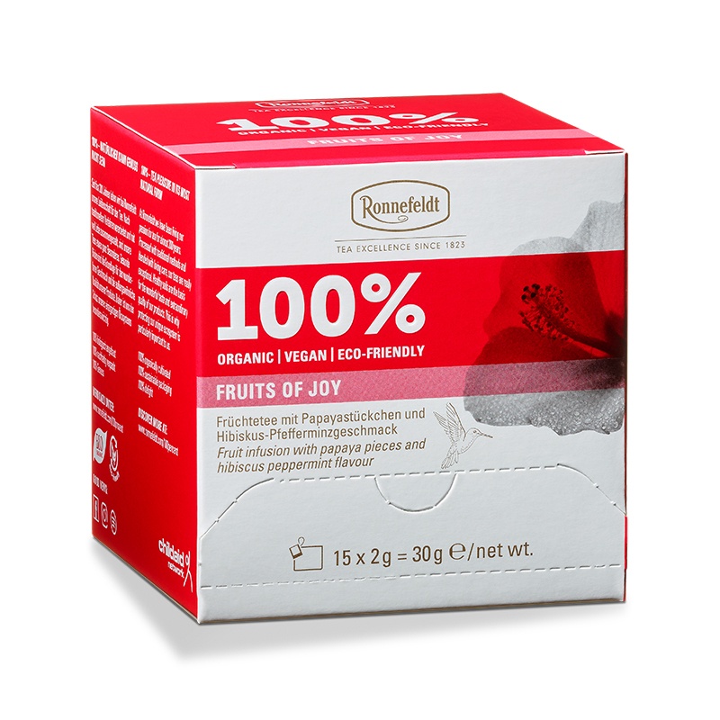 Premium-Teebeutel-100% Fruits of Joy Bio 15 Teebeutel 30g