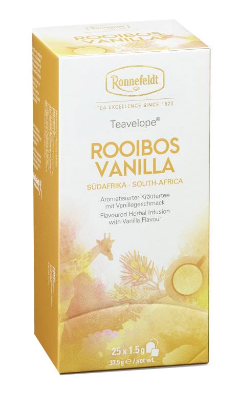 Teavelope Rooibos Vanilla aromat. Kräutertee 25 Teebeutel 37,5g