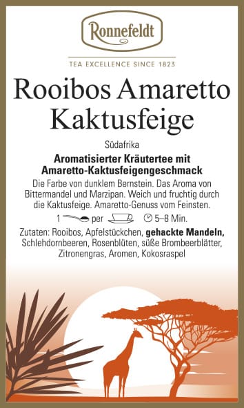 Amaretto - Kaktusfeige armotisierter Kräutertee 100g