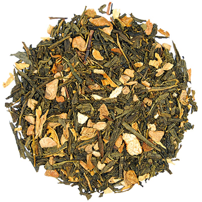 Rooibos-Honeybush-Ronnefeldt-Rooibos-Ingwer-Zitrone-Bio-4006465033412-3 Rooibos ginger-lemon flavoured herbal tea 100g
