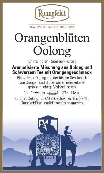 Orangenblüten Oolong aromatisierter Oolong 100g