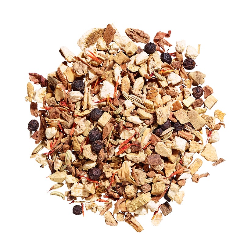 Autumn Sun Flavoured herbal tea with spice blend and lemon flavour 100g