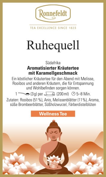 Ruhequell flavoured herbal tea 100g