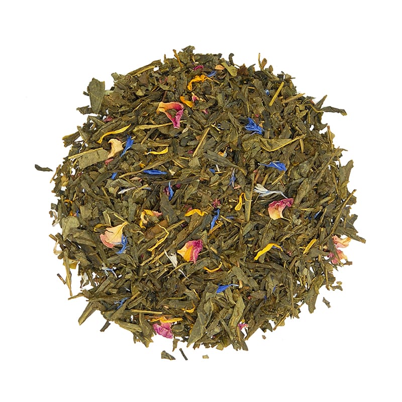 Lotosblüte aromatisierter grüner Tee Mangogeschmack 100g