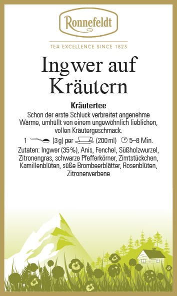 kraeutertee-ronnefeldt-IngwerAufKraeutern-4006465330511