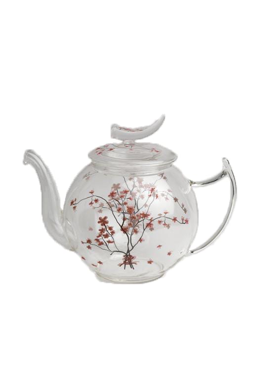 TeaLogic Teapot Glass Cherry Blossom