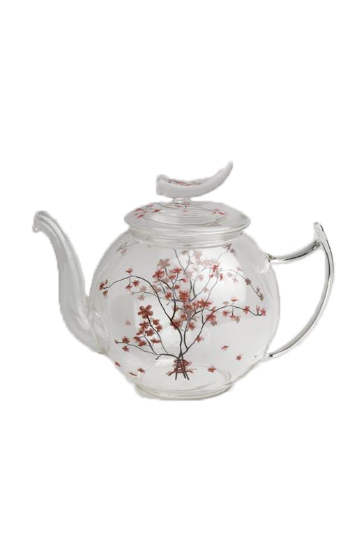 kanne-tealogic-glas-150040-4260132978721 Teapot glass Cherry Blossom 1.2l