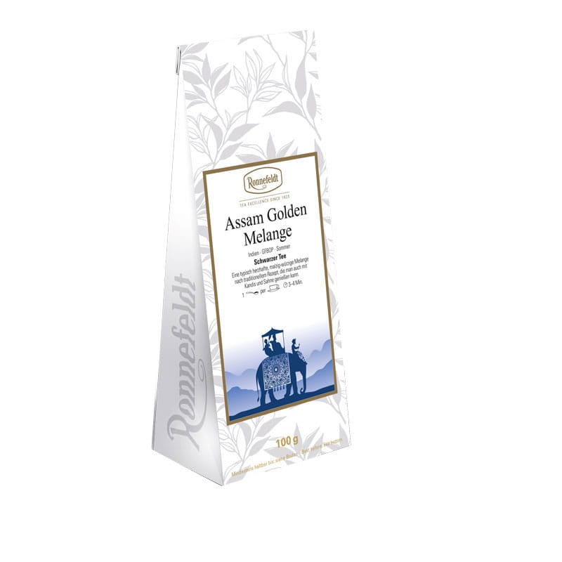 schwarzer-tee-ronnefeldt-assam-golden-melange-4006465020313-2 Assam Golden Melange black tea from India 100g