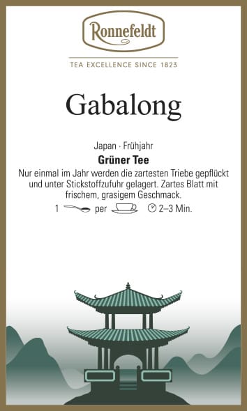 Gabalong grüner Tee aus Japan 100g