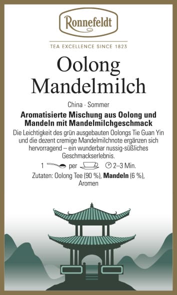 Oolong Mandelmilch aromatisierter grüner Oolong-Tee 100g