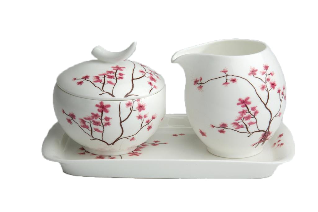 TeaLogic Cup and Saucer Cherry Blossom