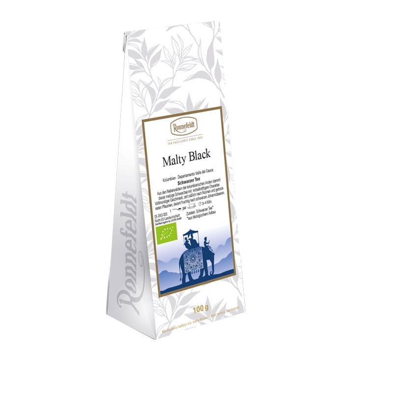 Malty Black Bio schwarzer Tee aus Kolumbien 100g