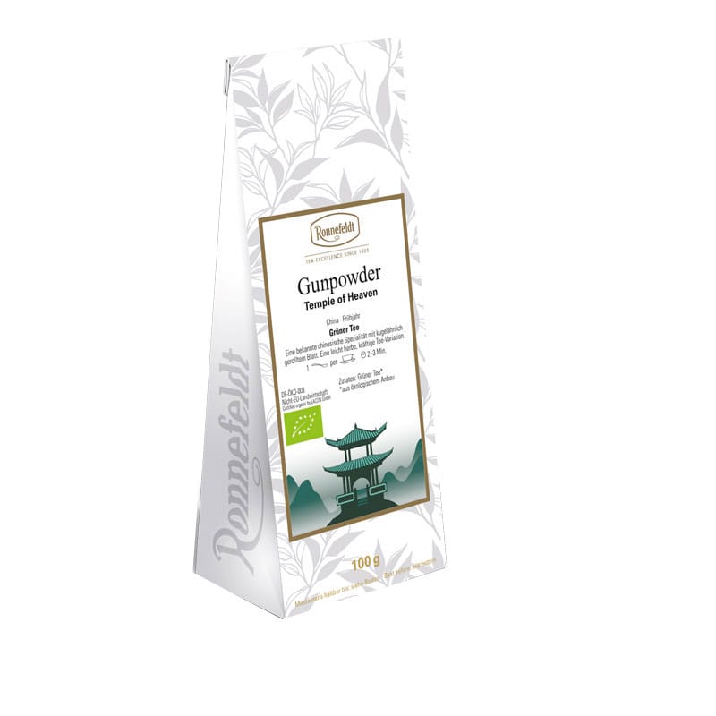 Gunpowder Bio grüner Tee aus China 100g