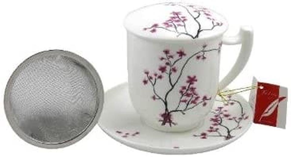 TeaLogic Herbal Tea Cup Cherry Blossom