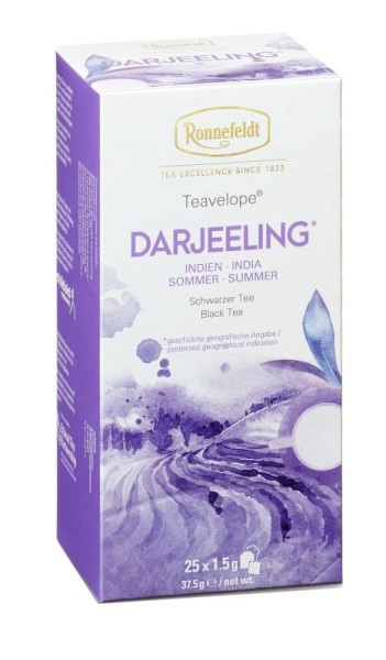 Teavelope Darjeeling schwarzer Tee 25 Teebeutel 37,5g