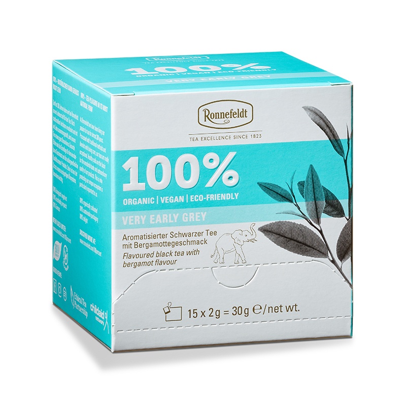 Premium-Teebeutel-100% Very Early Grey Bio 15 Teebeutel 30g