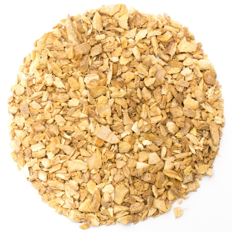 Kraeutertee-Ronnefeldt-Ingwer-pur-4006465331617-3 Pure ginger herbal tea 100g