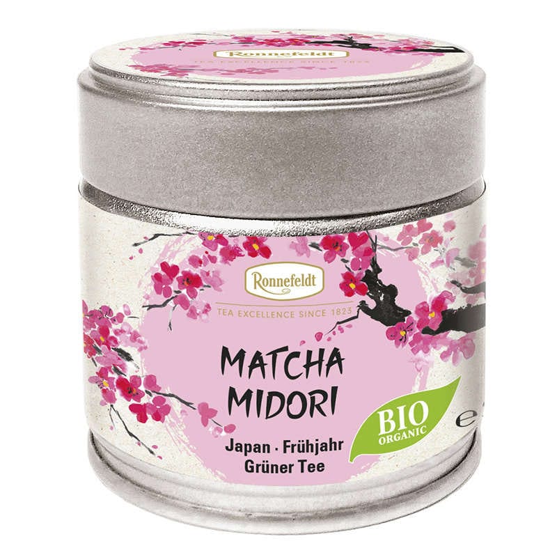Matcha Midori (Hikari) Bio grünes Teepulver aus Japan 30g