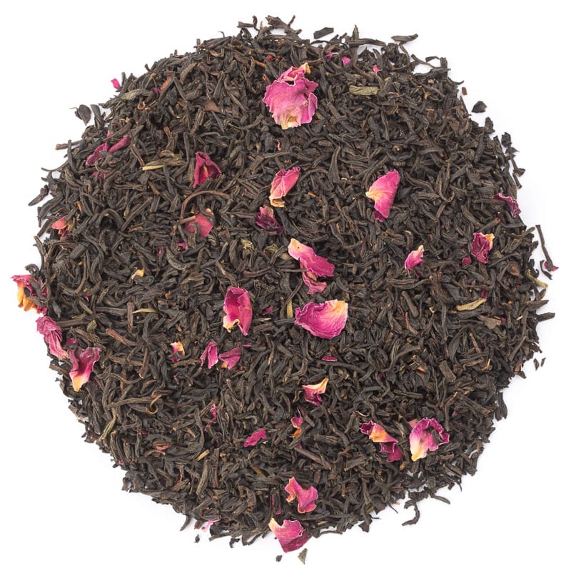 Rose Tea with Blossoms