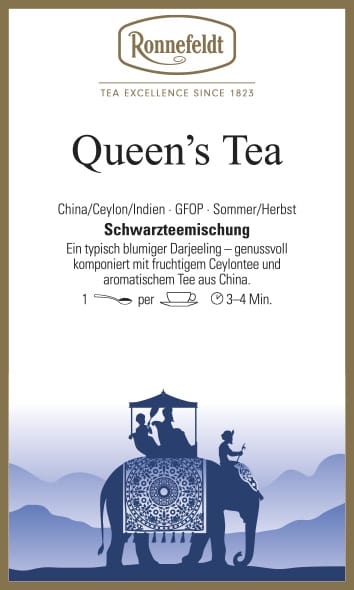 Queens Tea schwarzer Tee 100g