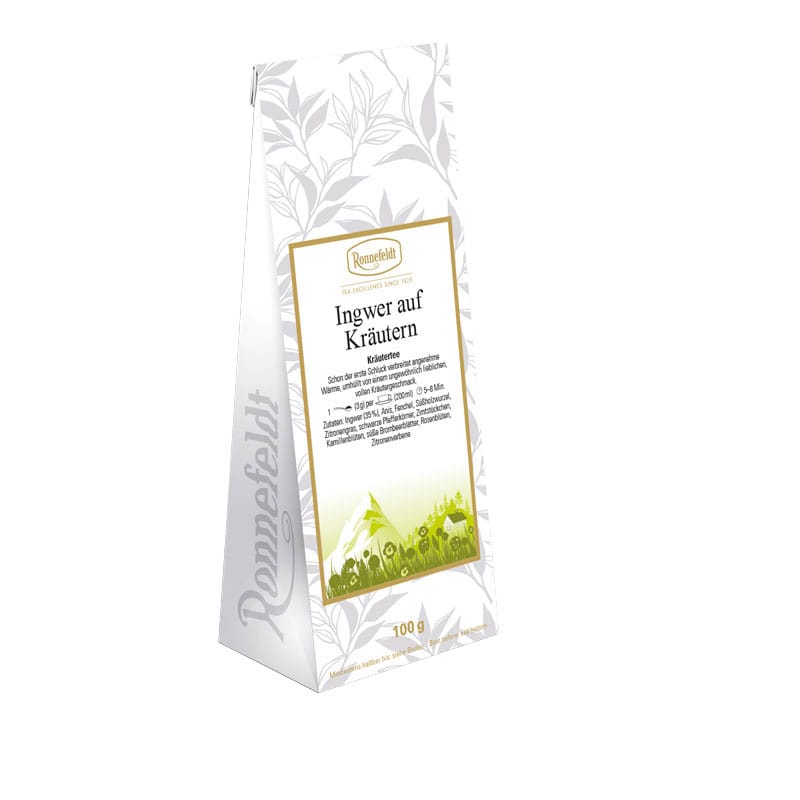 kraeutertee-ronnefeldt-IngwerAufKraeutern-4006465330511TAoEfceWcq2QN Ginger on herbs Herbal tea 100g