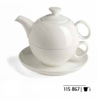 Tea for one Holly (Tasse 0,25l, Kanne 0,5l, Untertasse)
