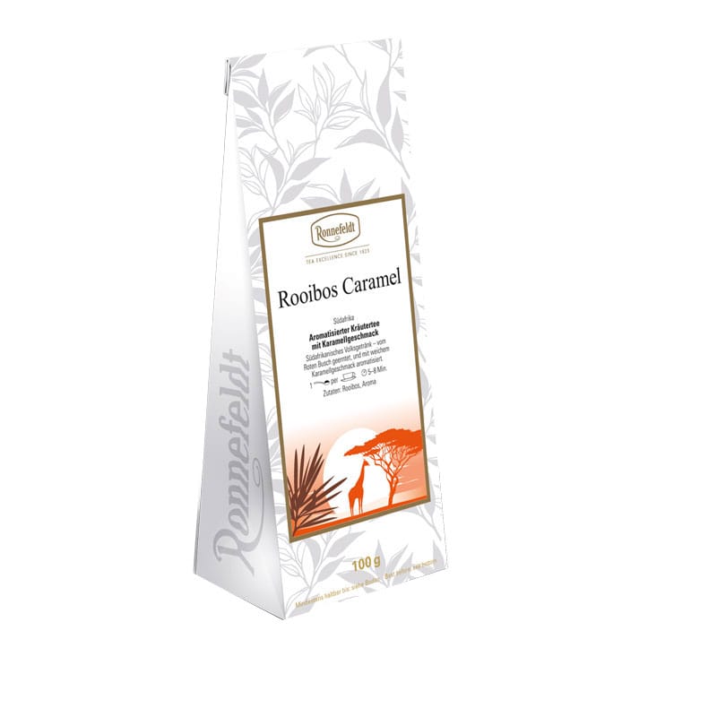 rooibos-honeybush-ronnefeldt-rooibos-caramel-4006465039018-2 Rooibos Caramel flavoured herbal tea 100g