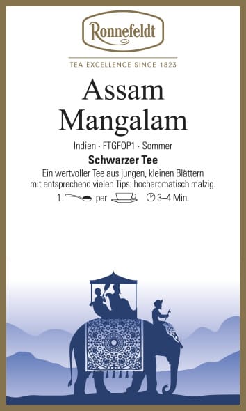 Assam Mangalam schwarzer Tee aus Indien 100g