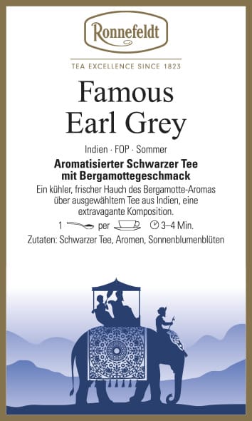 Famous Earl Grey aromat. schwarzer Tee 100g