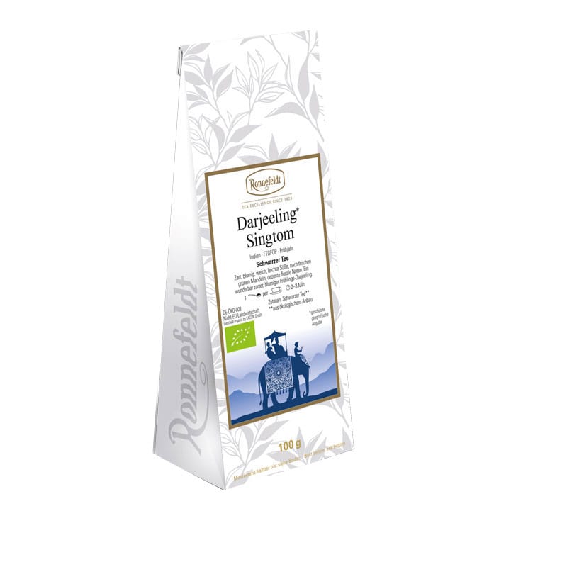 Darjeeling Singtom Bio schwarzer Tee aus Indien 100g