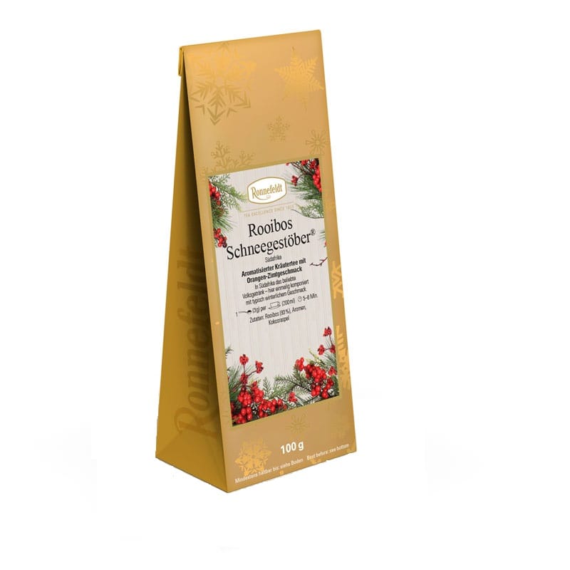 wintertee-kraeutertee-ronnefeldt-rooibos-schneegesstoeber-4006465038912 Rooibos Schneegestöber aromatisierter Kräutertee 100g