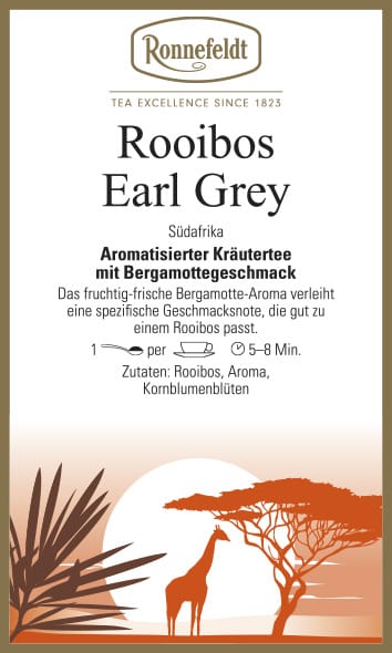 Rooibos Earl Grey aromat. Kräutertee 100g