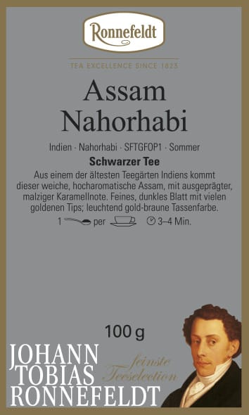 Assam Nahorhabi schwarzer Tee aus Indien 75g