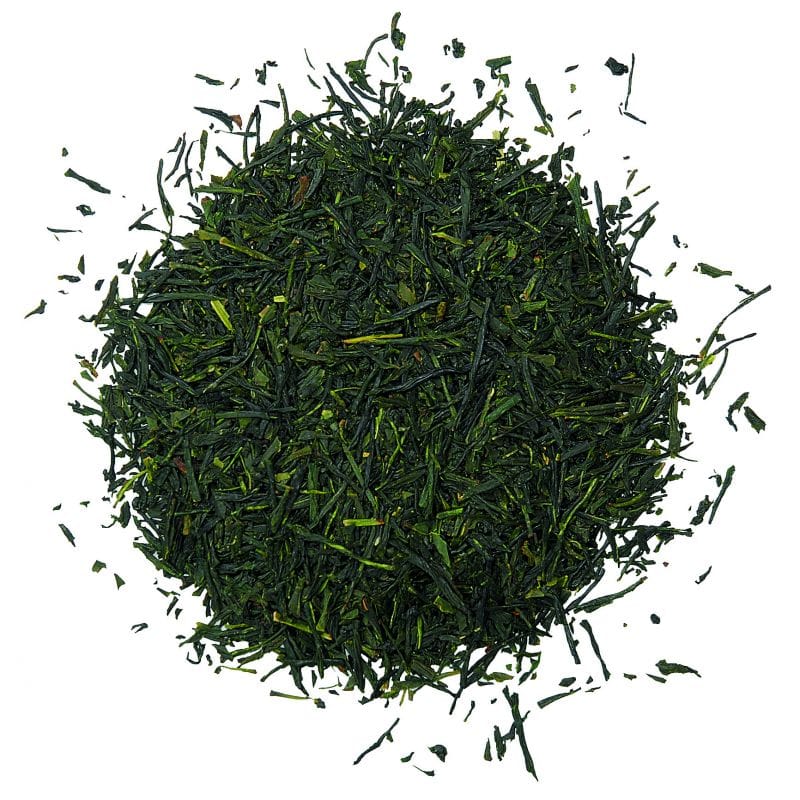 Dunkel grünes Teeblatt Nadelförmig