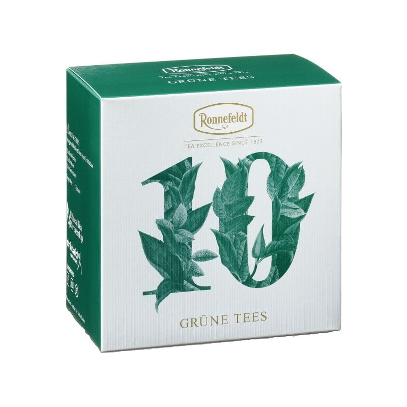 Probierbox-ronnefeldt-gruener-tees-4006465400047 Tasting box green teas 10x3,9g