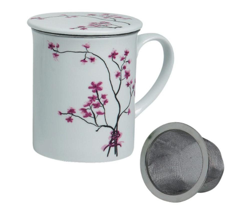 4-TeaLogic Kräuterteetasse Cherry Blossom (Porzellan)-4260132979292